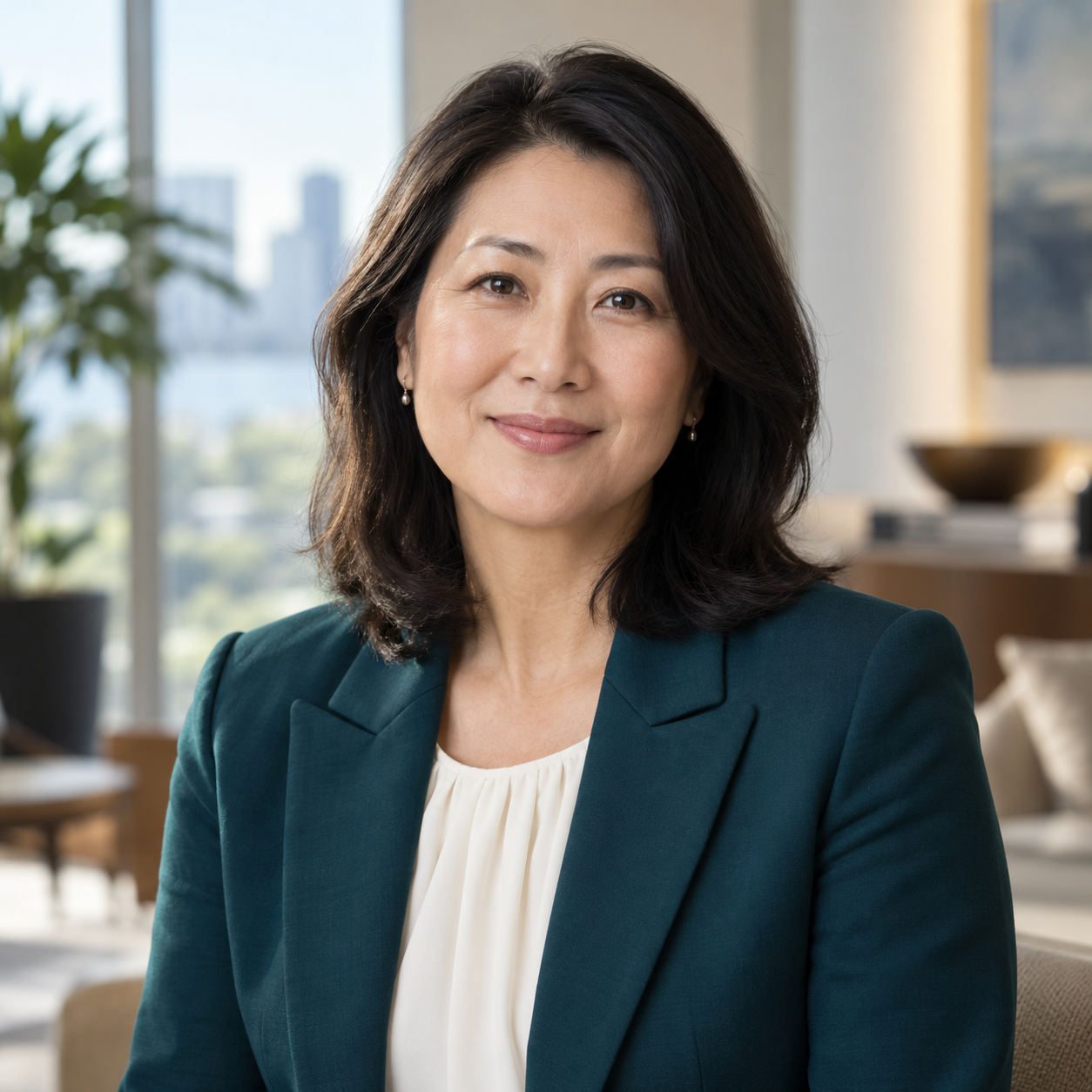 Fictional board secretary portrait